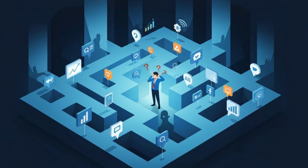 למה הפער בין ההשקעה לתוצאות בפרסום הדיגיטלי הולך ומתרחב בסוף 2025